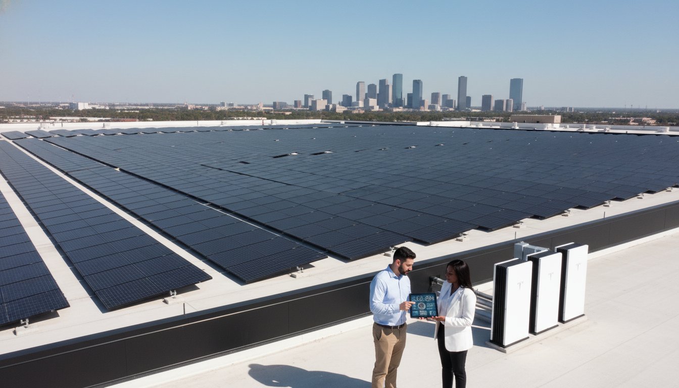 Commercial Solar Panel Installation Houston: The 2026 Strategic Guide for Business ROI