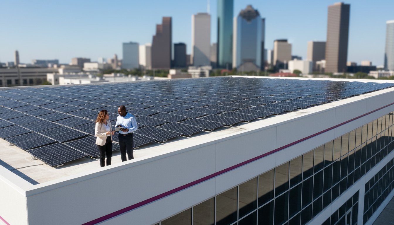 Commercial Solar ROI Calculator Houston: 2026 Financial Guide for Businesses