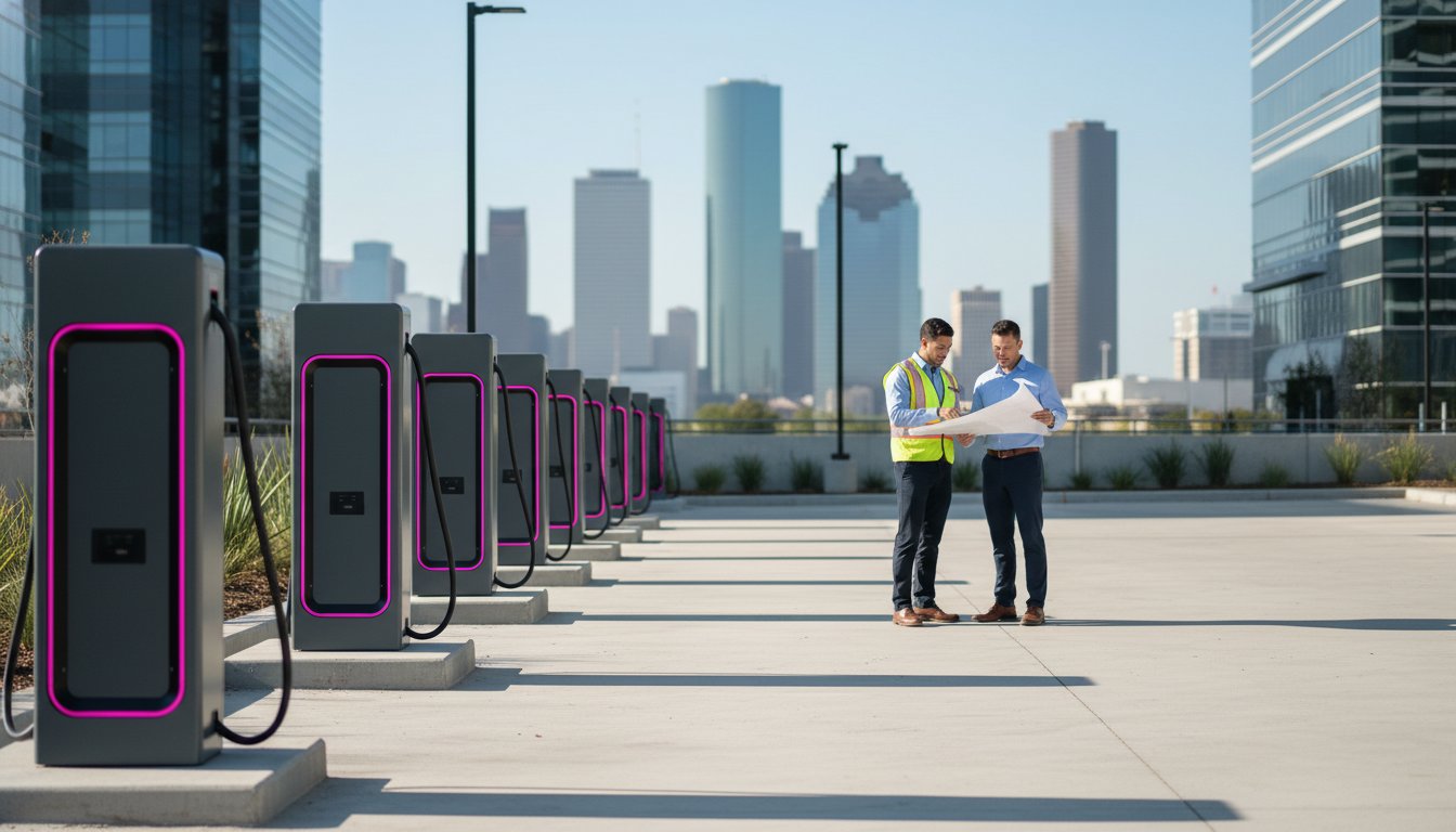 Commercial EV Charging Station Installers in Houston: Industrial-Grade Infrastructure for 2026