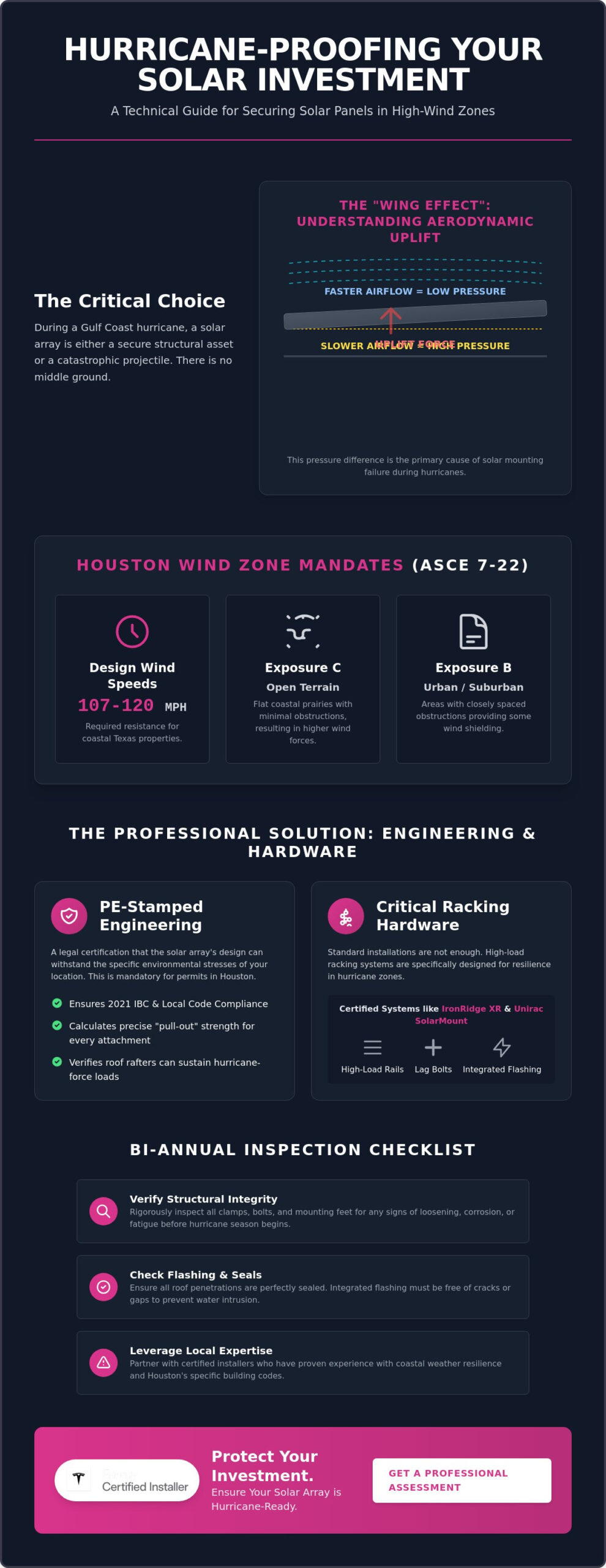 Securing Solar Panels for High Winds: The Houston Resilience Guide (2026)