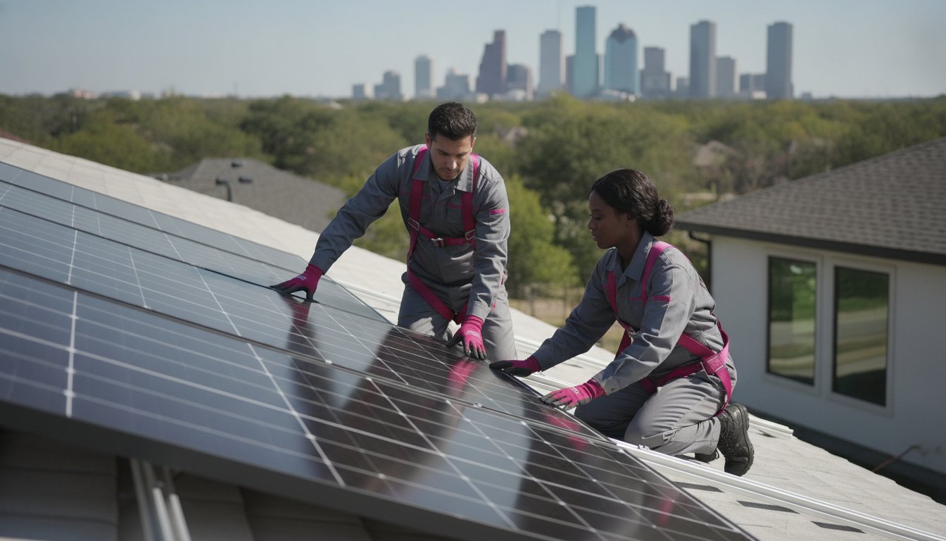 Solar Panel Removal and Reinstallation Houston: The 2026 Professional Guide