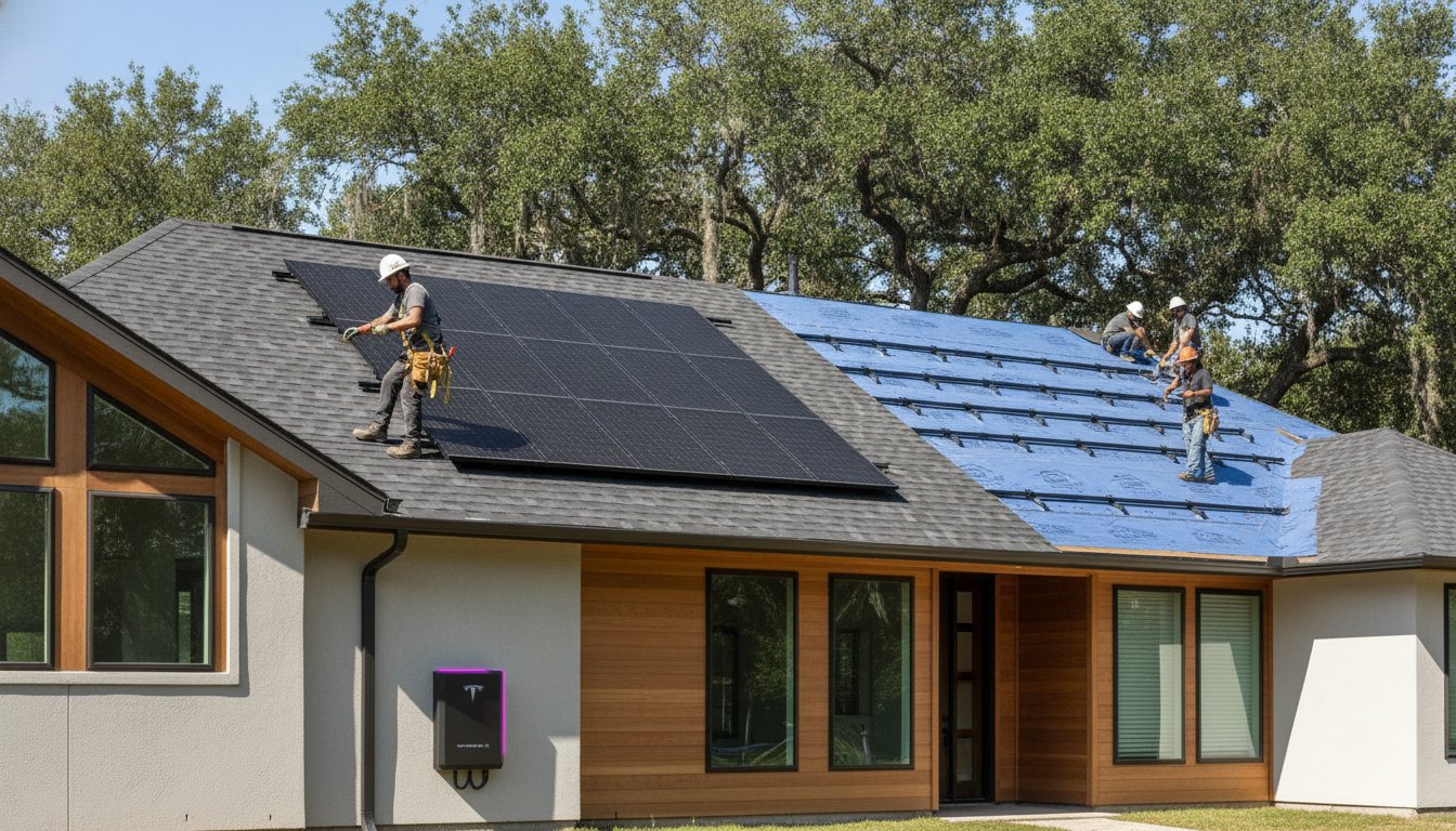 Solar Reroofing Process Step-by-Step: The 2026 Houston Homeowner’s Guide
